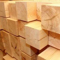 Строганный брусок из лиственницы 50x50x2000 мм