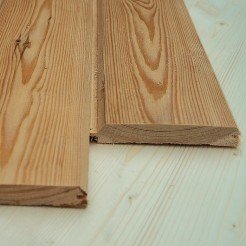 Имитация бруса из лиственницы класс С 20x140x3000 мм Имитация бруса из лиственницы класс С 20x140x3000 мм