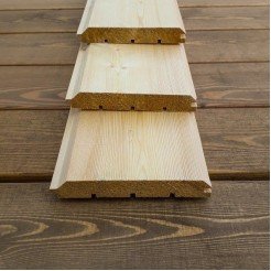 Имитация бруса из лиственницы класс Прима 20x140x4000 мм Имитация бруса из лиственницы класс Прима 20x140x4000 мм