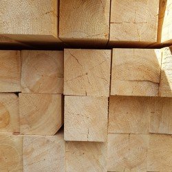 Обрезной брус ТУ 100x200x6000 мм сосна Обрезной брус ТУ 100x200x6000 мм сосна