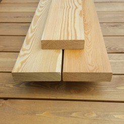 Палубная доска из лиственницы класс В 28x120x4000 мм Палубная доска из лиственницы класс В 28x120x4000 мм