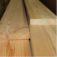 Палубная доска из лиственницы класс В 35x120x4000 мм Палубная доска из лиственницы класс В 35x120x4000 мм