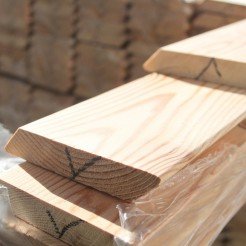 Планкен из лиственницы Скошенный класс А 20x120x5000 мм Планкен из лиственницы Скошенный класс А 20x120x5000 мм