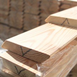 Планкен из лиственницы Скошенный класс А 20x120x3000 мм Планкен из лиственницы Скошенный класс А 20x120x3000 мм