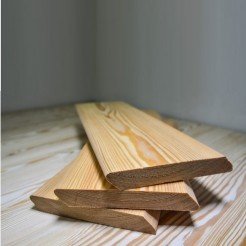 Планкен из лиственницы Скошенный класс В 20x170x3000 мм Планкен из лиственницы Скошенный класс В 20x170x3000 мм