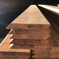 Планкен из лиственницы Скошенный класс В 20x190x3000 мм Планкен из лиственницы Скошенный класс В 20x190x3000 мм