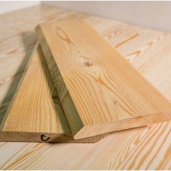 Планкен из лиственницы Скошенный класс С 20x140x3000 мм Планкен из лиственницы Скошенный класс С 20x140x3000 мм