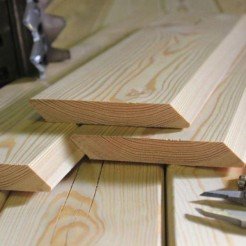 Планкен из лиственницы Скошенный класс Экстра 20x190x4000 мм Планкен из лиственницы Скошенный класс Экстра 20x190x4000 мм