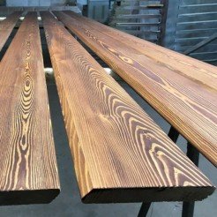 Планкен из лиственницы Скошенный класс Прима 20x120x5000 мм Планкен из лиственницы Скошенный класс Прима 20x120x5000 мм