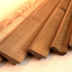 Деревянный плинтус 25х3000 мм бессучковый Деревянный плинтус 25х3000 мм бессучковый