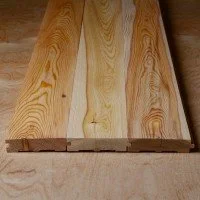 Половая доска из лиственницы класс В 28x96x4000 мм