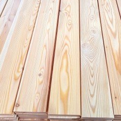 Половая доска из лиственницы класс Экстра 28x120x3000 мм Половая доска из лиственницы класс Экстра 28x120x3000 мм