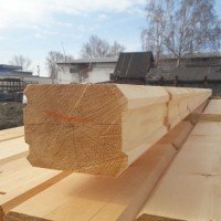 Профилированный брус из лиственницы 150x200x6000 мм Профилированный брус из лиственницы 150x200x6000 мм