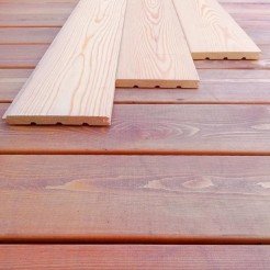 Вагонка штиль из лиственницы класс Прима 15x170x4000 мм Вагонка штиль из лиственницы класс Прима 15x170x4000 мм