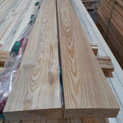 Строганная доска из лиственницы 40x150x6000 мм Строганная доска из лиственницы 40x150x6000 мм