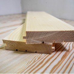 Половая доска из сосны класс А 28x145x6000 мм Половая доска из сосны класс А 28x145x6000 мм