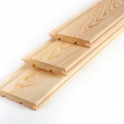 Евровагонка из сосны класс С 12.5x96x3000 мм Евровагонка из сосны класс С 12.5x96x3000 мм