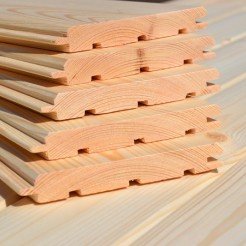 Имитация бруса из сосны Класс А 18x195x6000 мм Имитация бруса из сосны Класс А 18x195x6000 мм