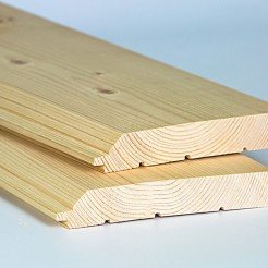 Имитация бруса из сосны Класс В 20x195x3000 мм Имитация бруса из сосны Класс В 20x195x3000 мм