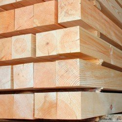 Строганный брус из сосны 100x100x6000 мм