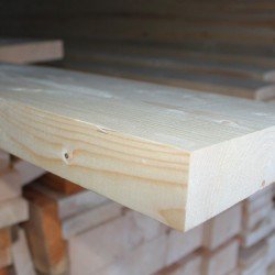 Строганная доска из сосны 50x150x6000 мм Строганная доска из сосны 50x150x6000 мм