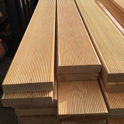 Доска вельвет из лиственницы класс А 28x140x4000 мм Доска вельвет из лиственницы класс А 28x140x4000 мм